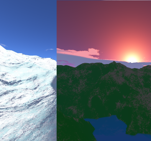 four skyboxes