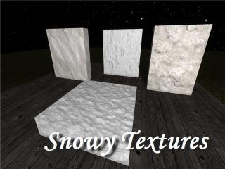 Snowy textures