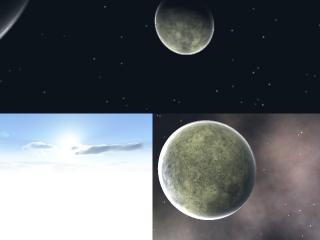 Altitude, Space1, and Space2 Skyboxes